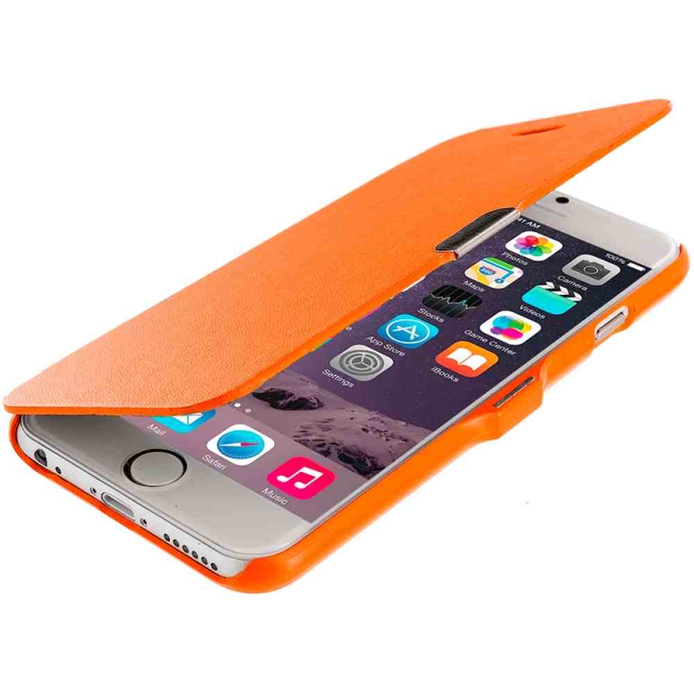 Flip Cover For Apple Iphone 6 Plus 64gb Orange Maxbhi Com Flip Cover For Apple Iphone 6 Plus 64gb Orange Maxbhi Com