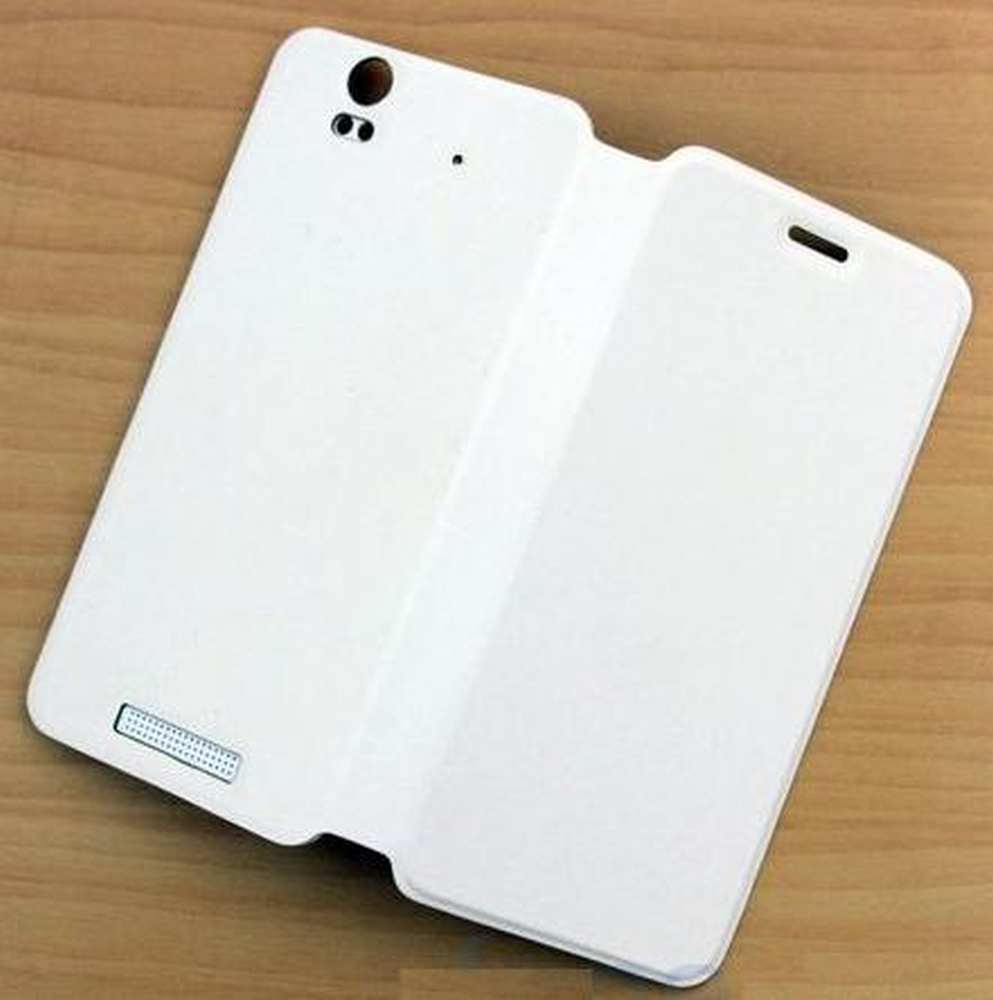 Flip Cover for Lava Iris X1 - White Flip Cover for Lava Iris X1 - White