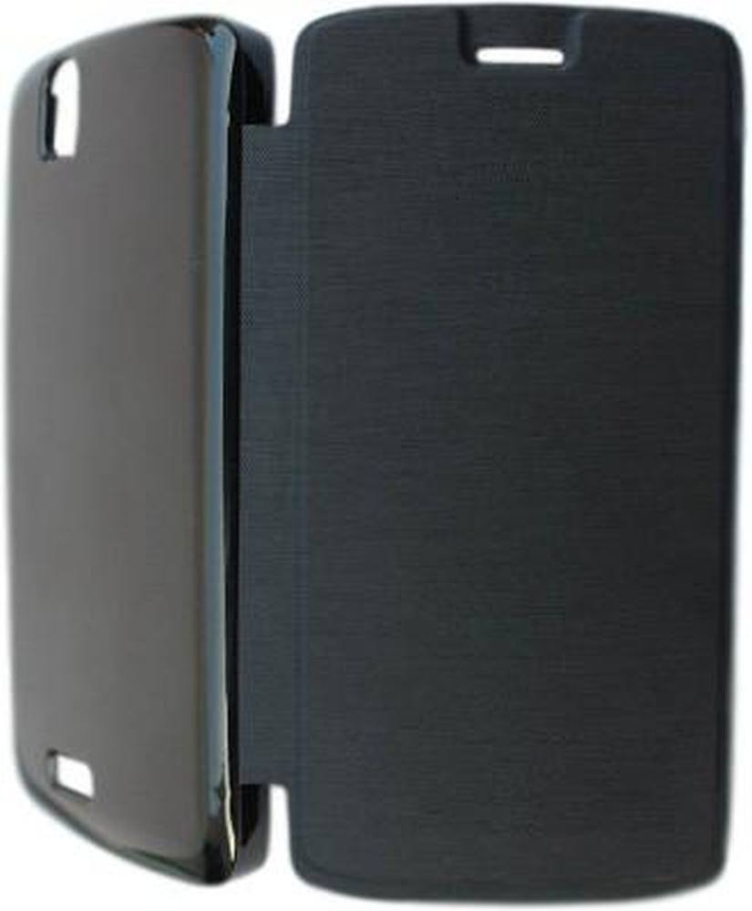 Flip Cover for Lava Iris Selfie 50 - Black Flip Cover for Lava Iris Selfie 50 - Black