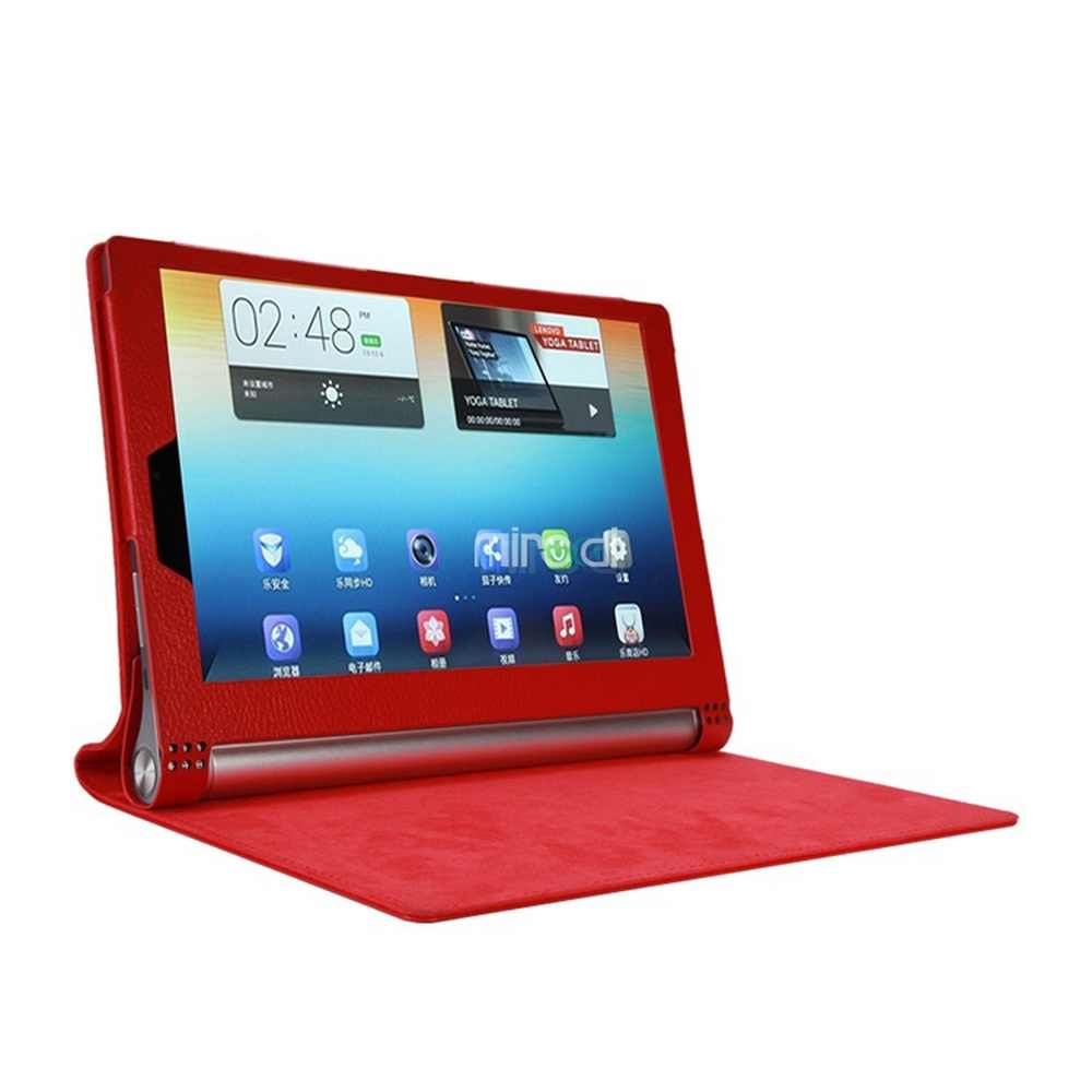 Flip Cover for Lenovo Yoga Tablet 2 10.1 Red