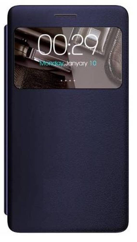 Flip Cover for Micromax A102 Canvas Doodle 3 - Blazing Blue Flip Cover for Micromax A102 Canvas Doodle 3 - Blazing Blue