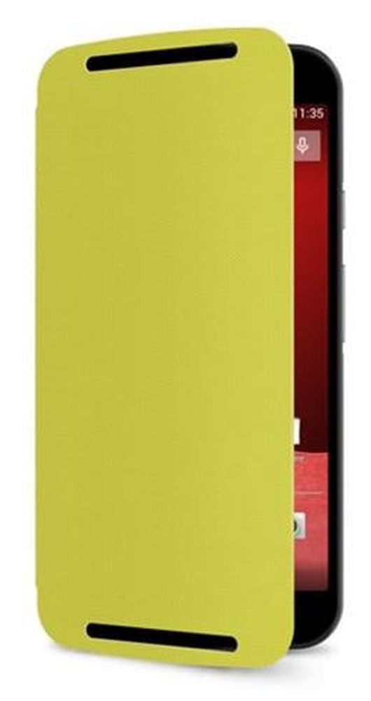 Flip Cover for Motorola Moto G (2nd Gen) - Lemon Green Flip Cover for Motorola Moto G (2nd Gen) - Lemon Green