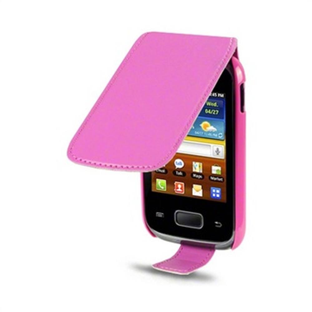 Flip Cover for Samsung Galaxy Pocket Plus GT-S5301 - Pink by Maxbhi.com