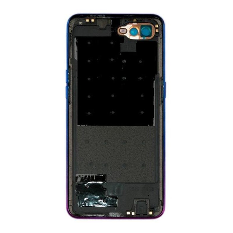 Coque Oppo RX17 Neo - Étui Silicone Cadre Galvanoplastie Noir Protection Téléphone