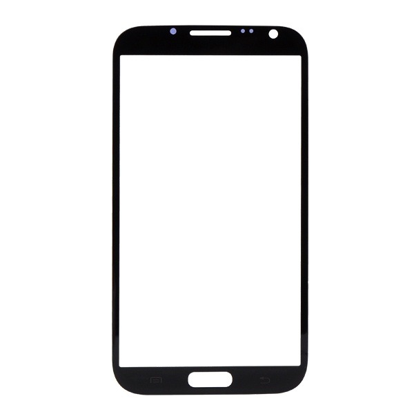 Glass for Samsung Note 2 N7100 Black Glass for Samsung Note 2 N7100 Black