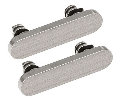 Volume Side Button Outer for Apple iPhone 15 Pro Max White by Maxbhi.com