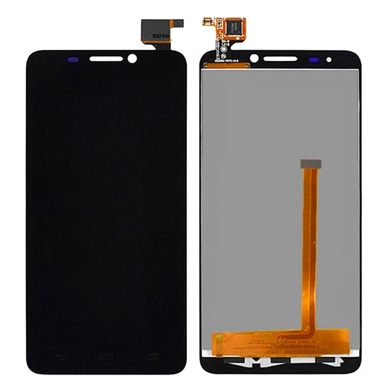 Display for Alcatel One Touch Idol OT-6030D - Black (Combo Folder