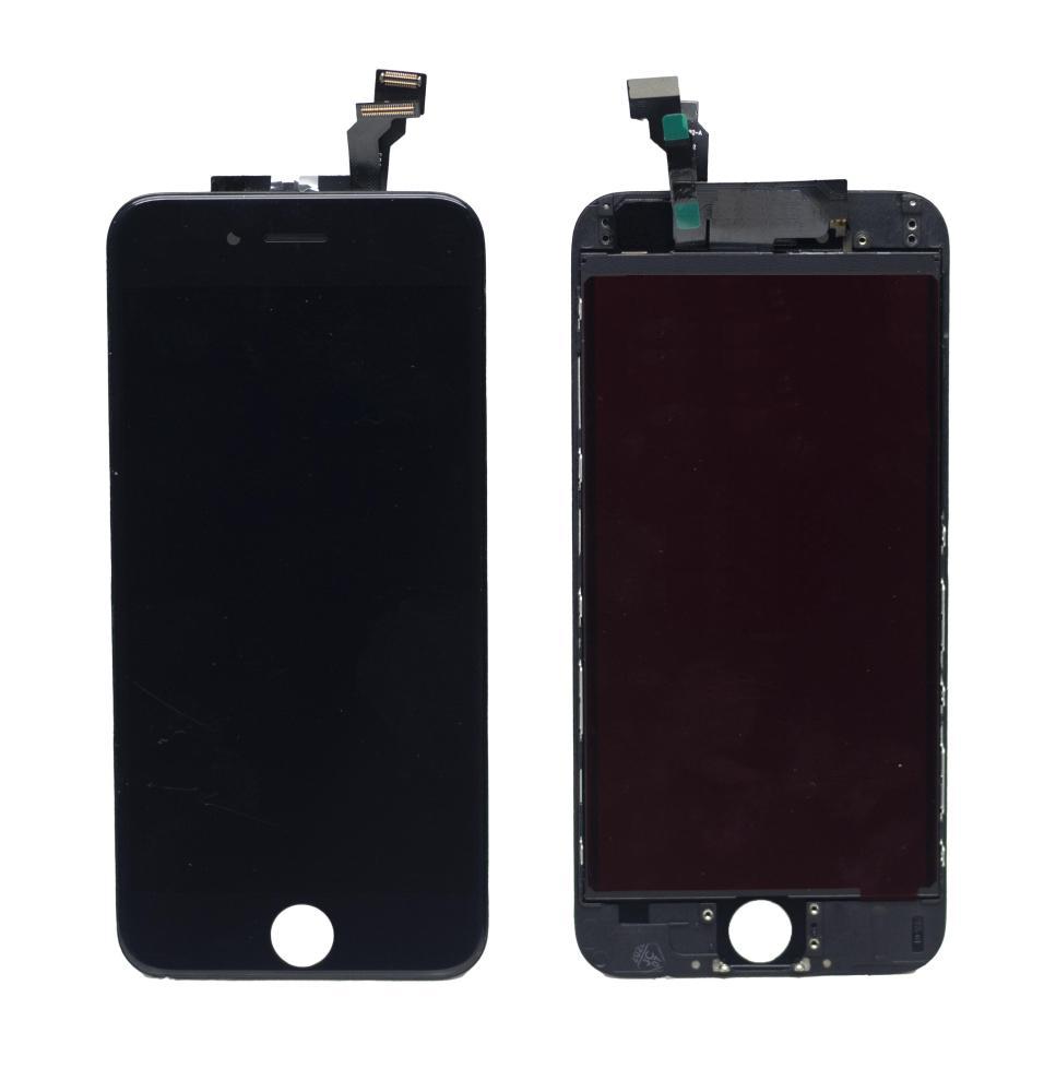 Lcd With Touch Screen For Apple Iphone 6 64gb Black By Maxbhi Com