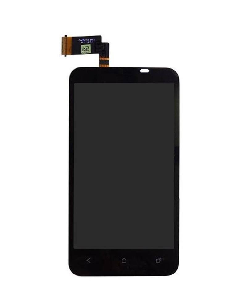 lcd with touch screen for htc desire xc t329d black display glass combo folder