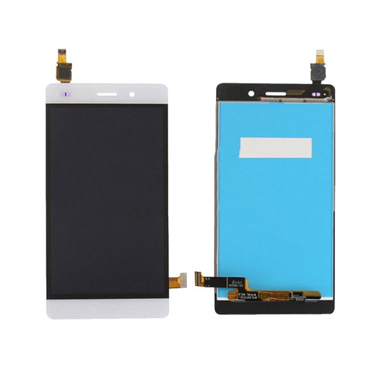 Lcd With Touch Screen For Huawei P8 Lite White By Maxbhi Com