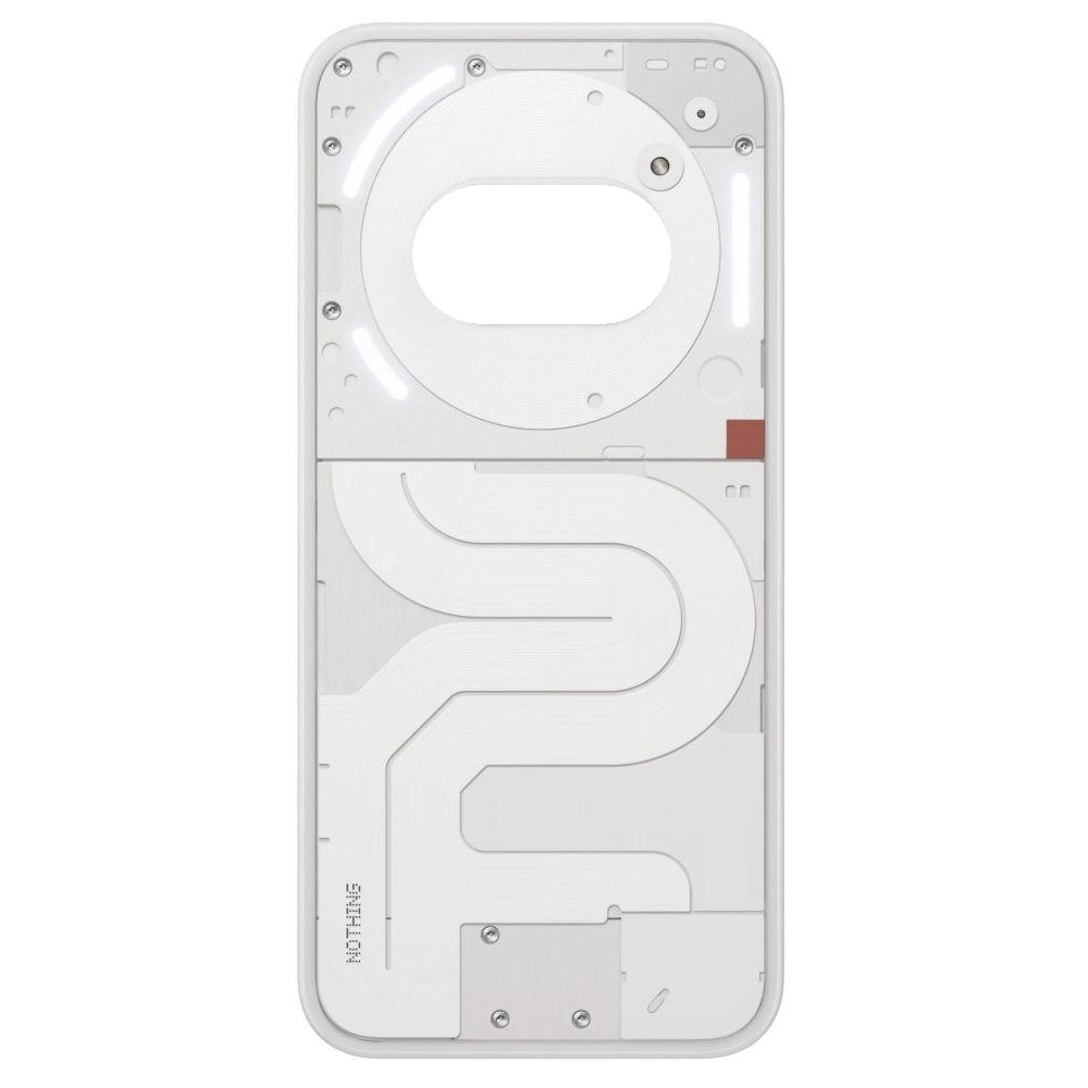 Back Panel Cover for Nothing Phone 2a - White - Maxbhi.com