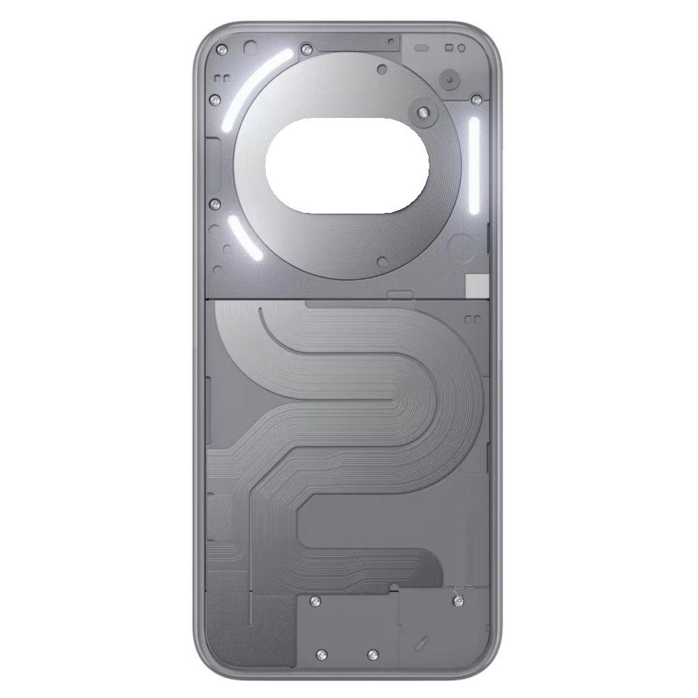 Back Panel Cover for Nothing Phone 2a Plus - White - Maxbhi.com