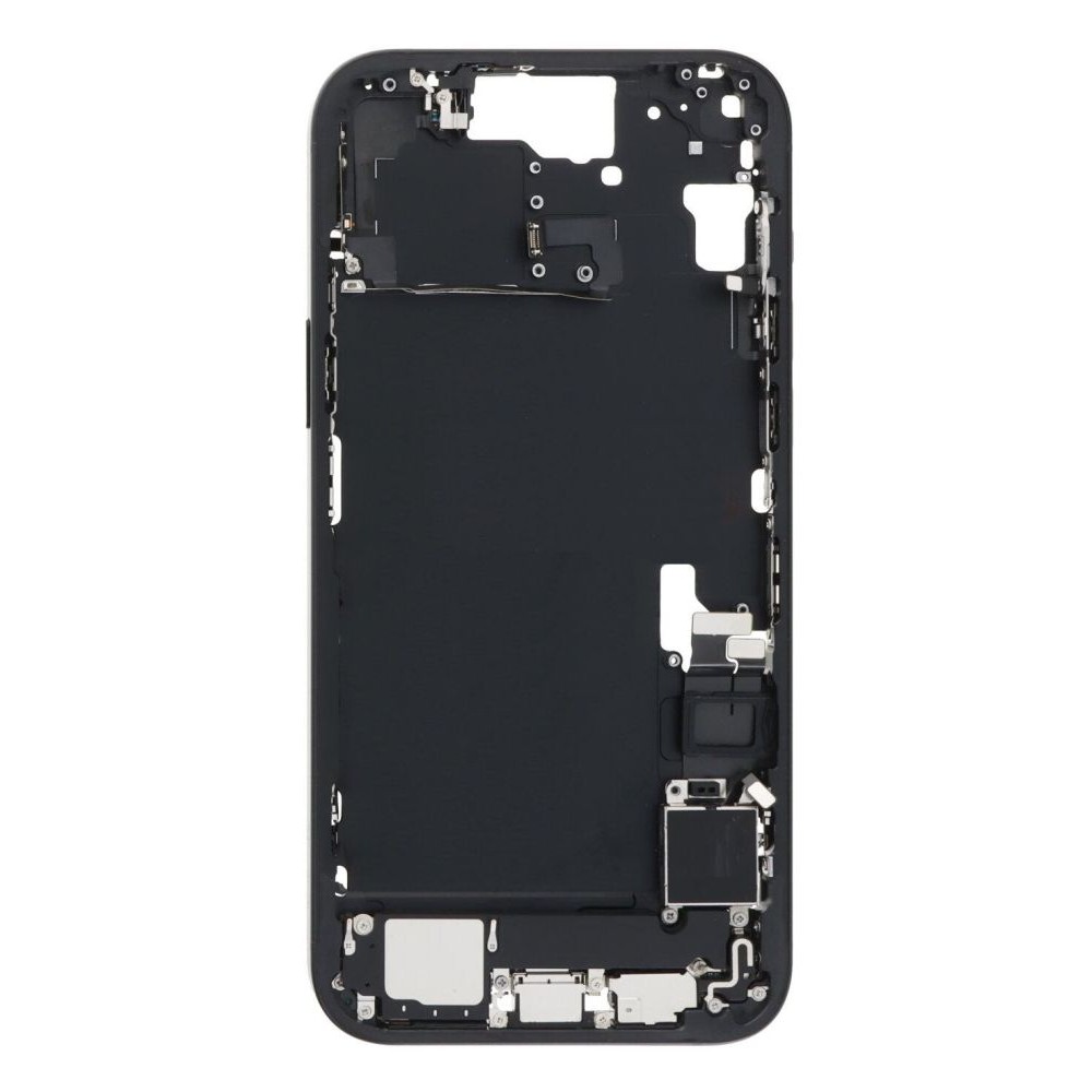 LCD Frame Middle Chassis for Apple iPhone 15 - Black by Maxbhi.com