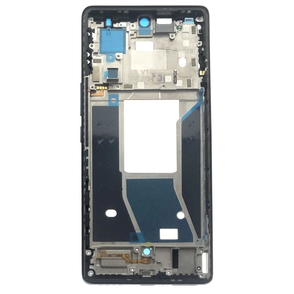 LCD Frame Middle Chassis for Infinix Note 40 Pro 5G - White by Maxbhi.com