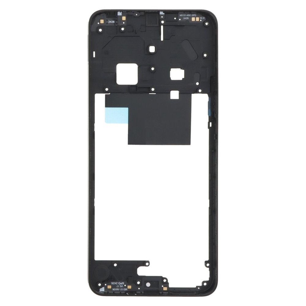 Middle Frame Ring Only for Xiaomi Poco C75 5G Black by Maxbhi.com