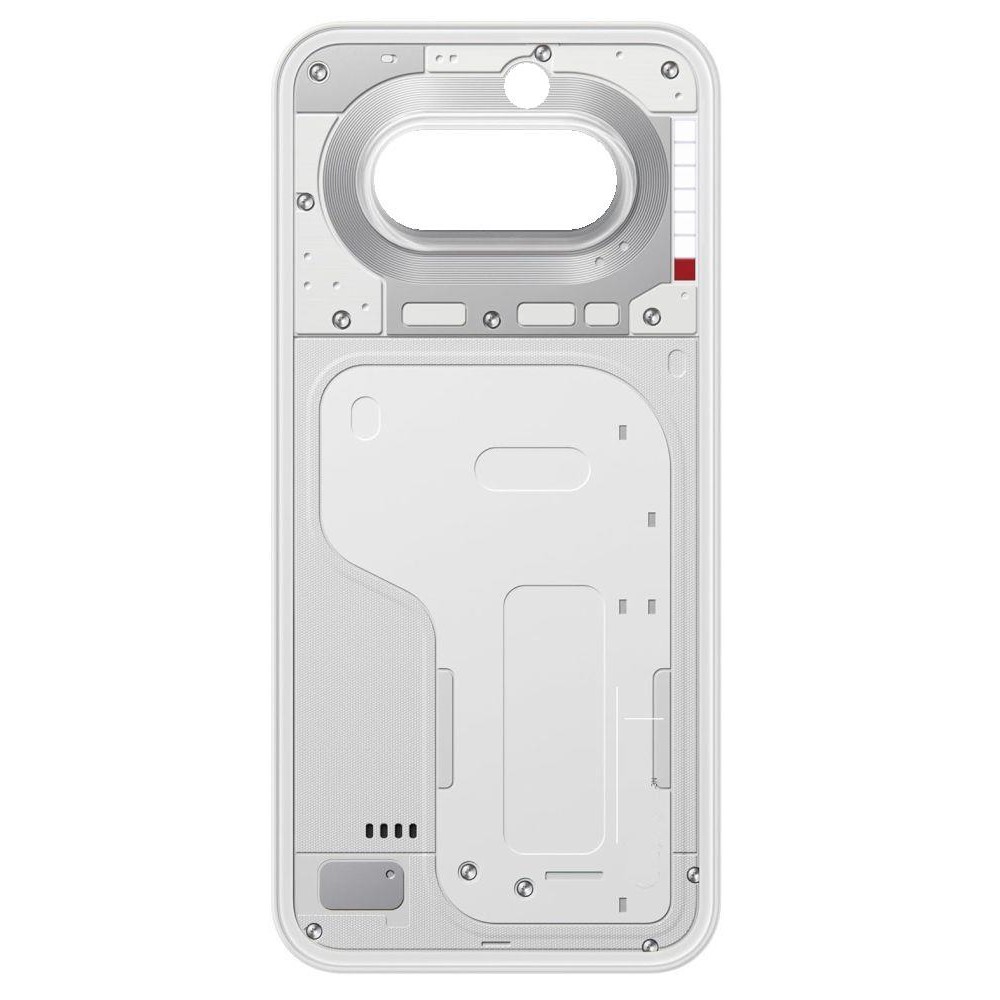 Back Panel Cover for Nothing Phone 4a - White - Maxbhi.com