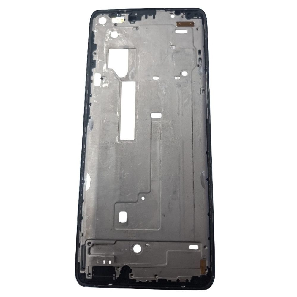 LCD Frame Middle Chassis for OPPO Reno 4 Pro - Black by Maxbhi.com
