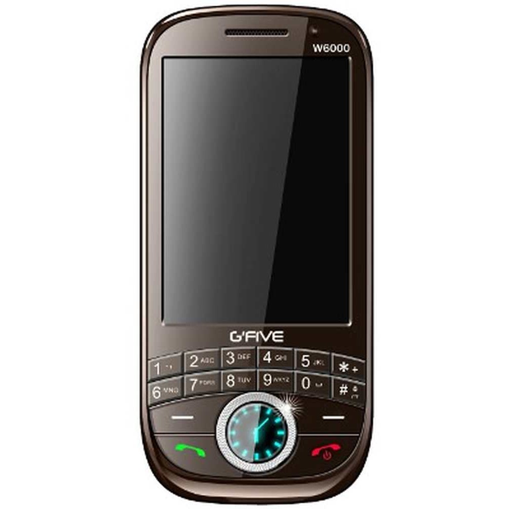 LCD with Touch Screen for Gfive W6000 - Black by Maxbhi.com