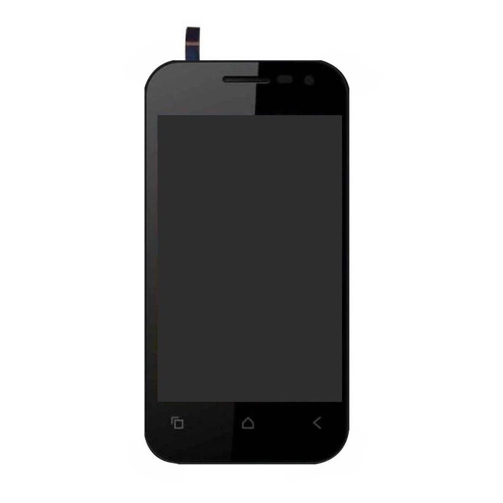 LCD with Touch Screen for Videocon A15 - Black by Maxbhi.com