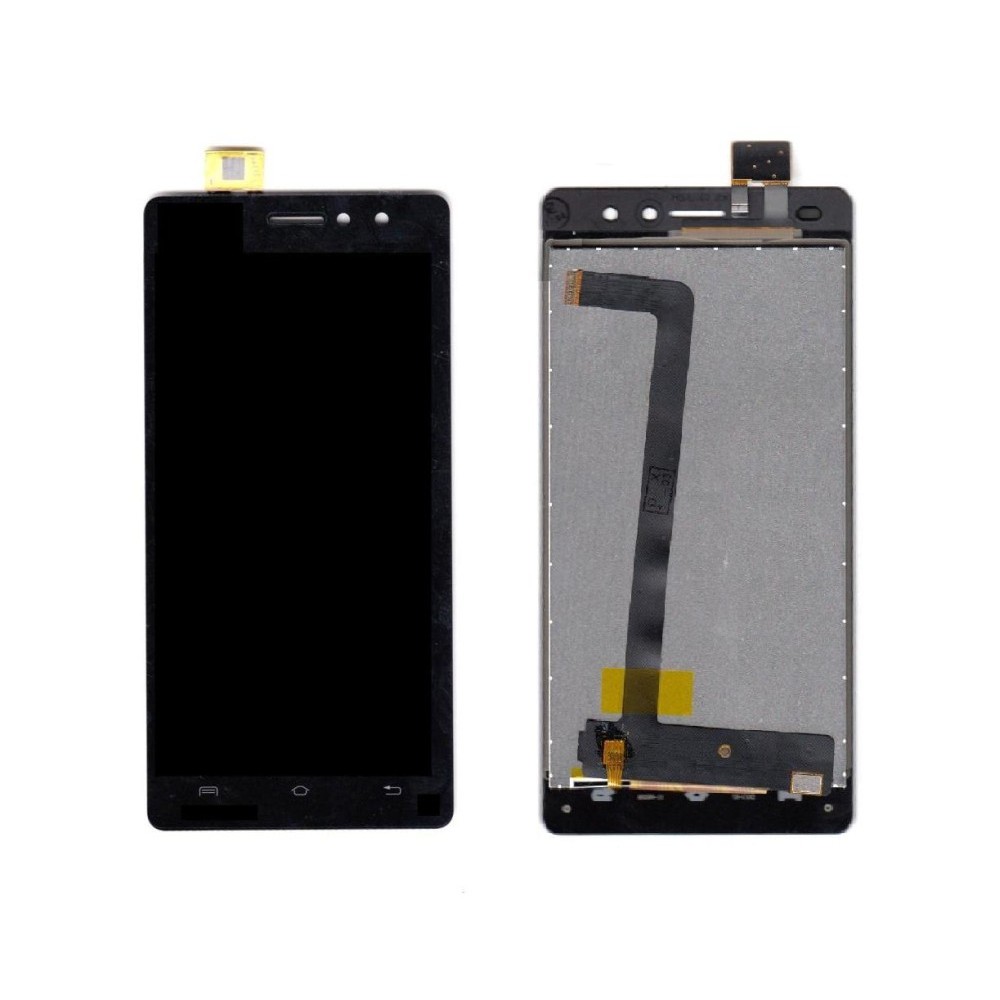 LCD with Touch Screen for Lava X11 4G Black by