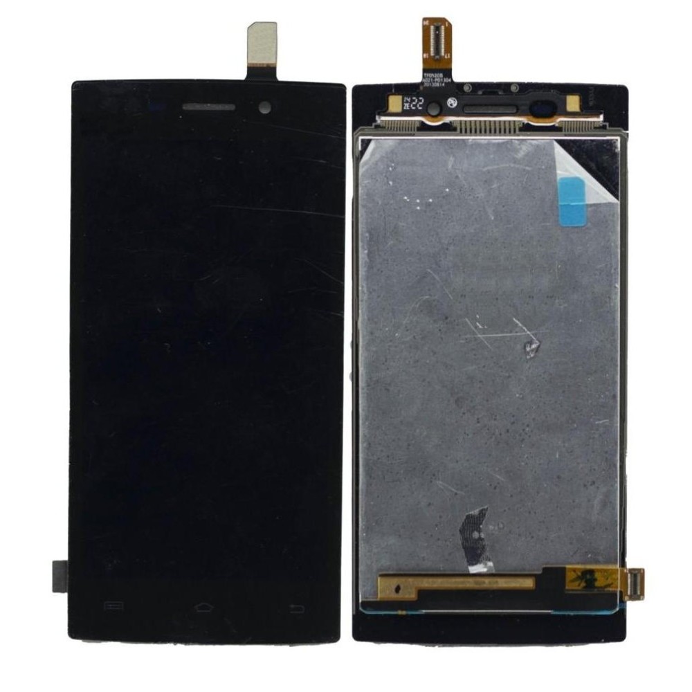 LCD with Touch Screen for Vivo Y15S Black by