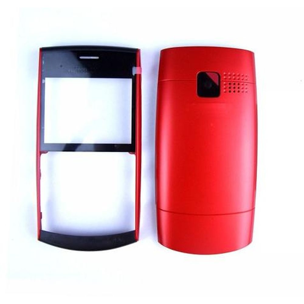 full body housing for nokia x2 01 black red