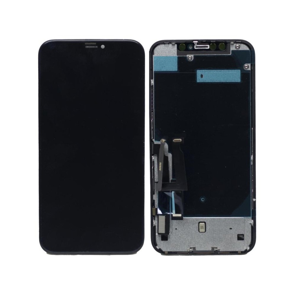Lcd With Touch Screen For Apple Iphone Xr Black By Maxbhi Com