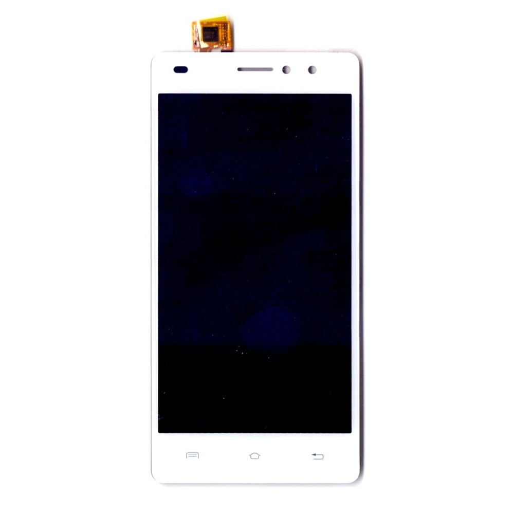 LCD with Touch Screen for Lava X11 4G White by