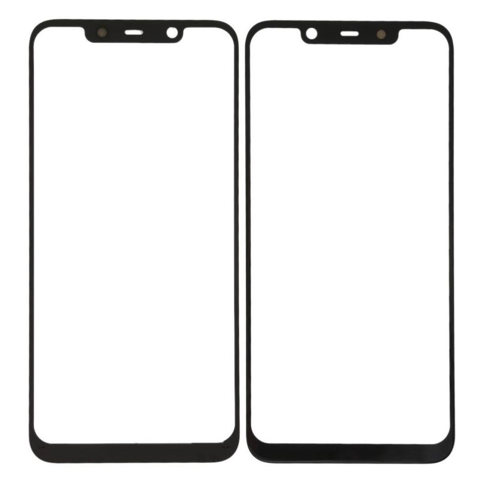 Replacement Front Glass for Nokia 8.1 Steel by Maxbhi