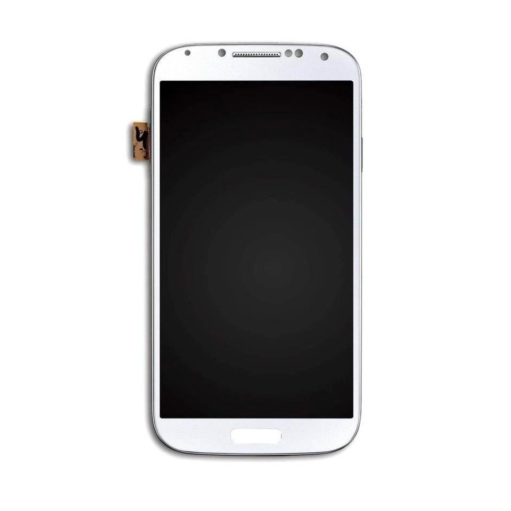 lcd with touch screen for samsung i9500 galaxy s4 white display glass combo folder