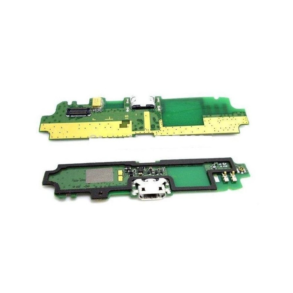 Charging Connector Flex Pcb Board For Lenovo A6000 By Maxbhi Com
