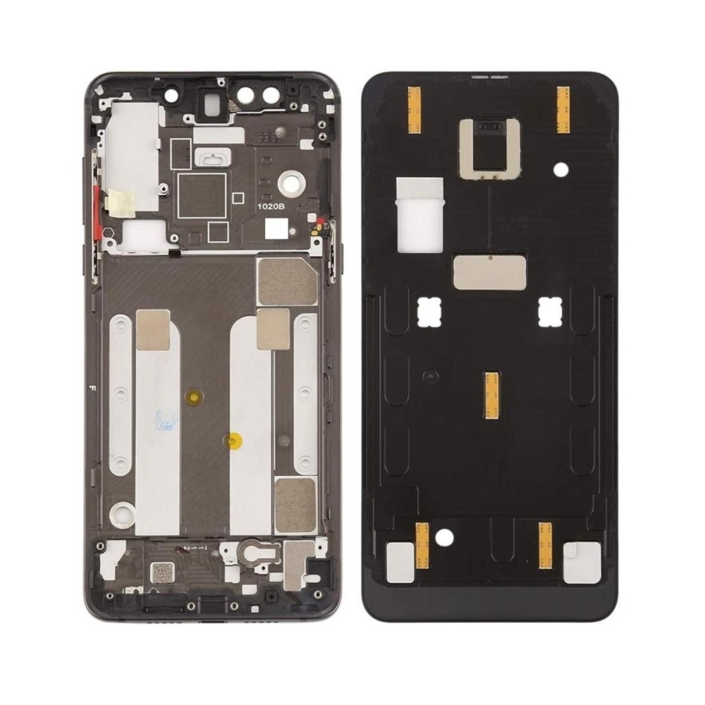 Lcd Frame Middle Chassis For Xiaomi Mi Mix 3 White By Maxbhi Com