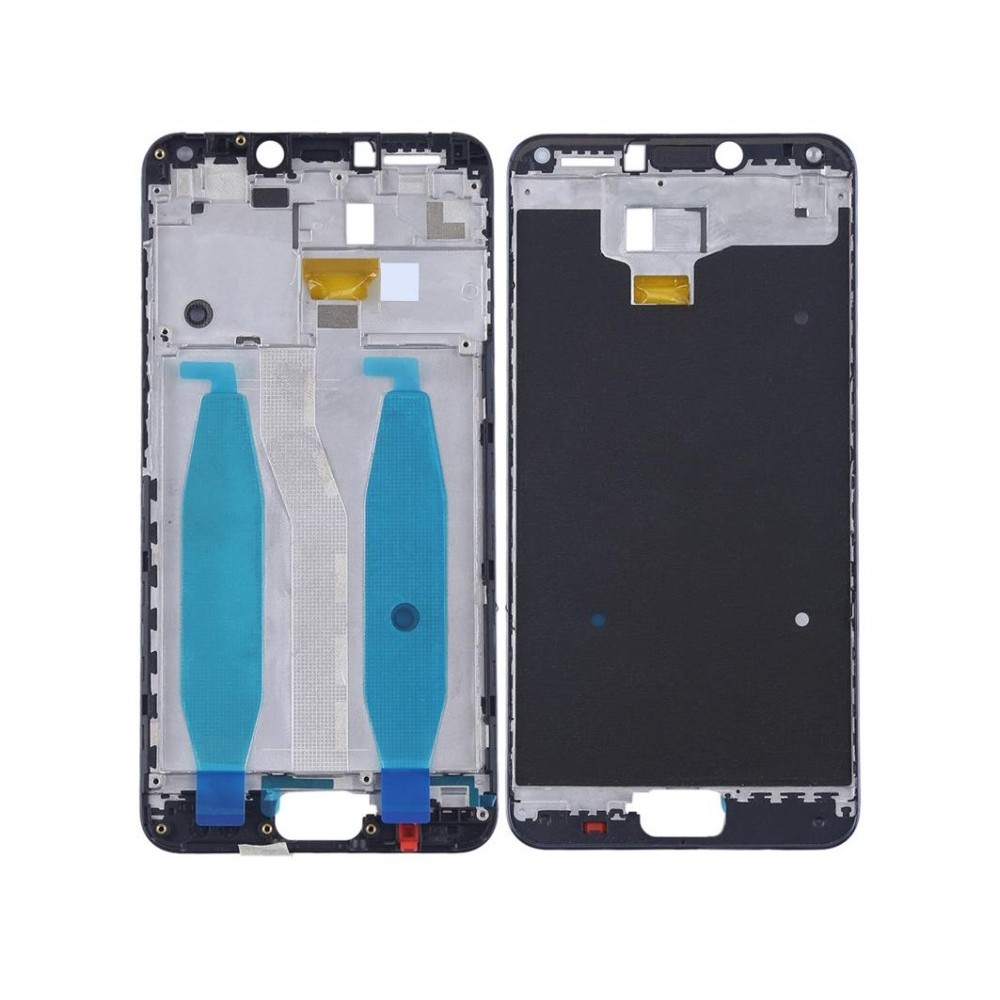 Lcd Frame Middle Chassis For Asus Zenfone 4 Max Pro Black By Maxbhi Com