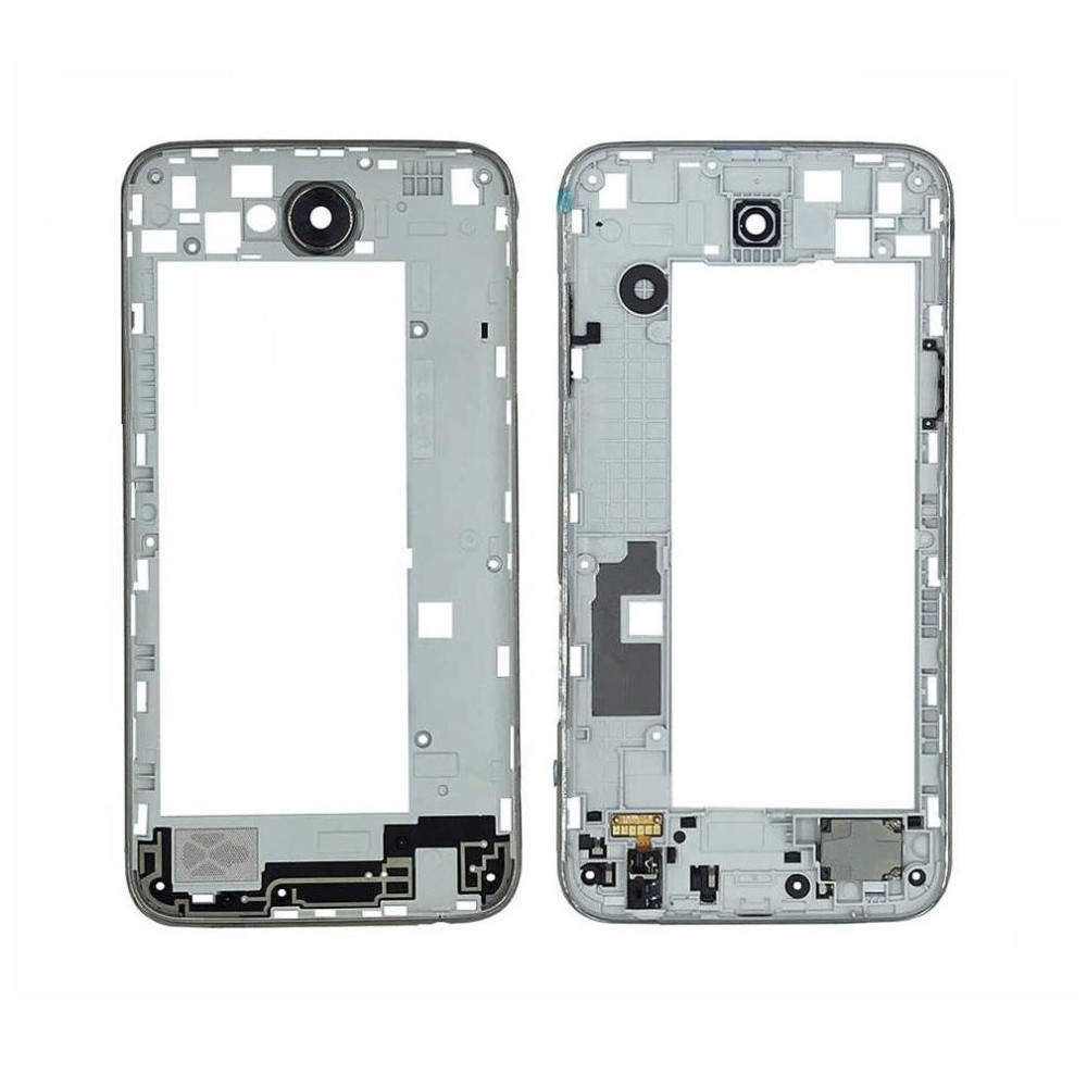 Lcd Frame Middle Chassis For Lg X Power 3 Black By Maxbhi Com