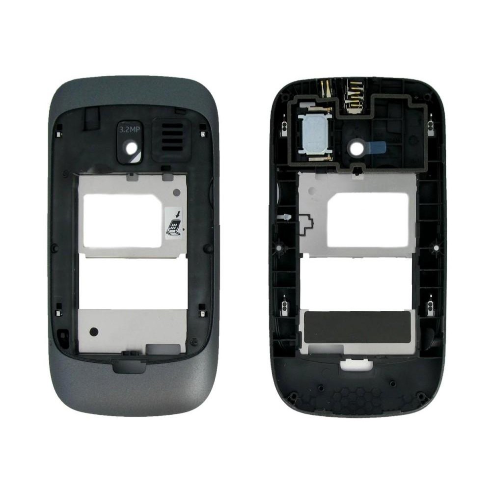 LCD Frame Middle Chassis for Nokia Asha 302 - Grey by Maxbhi.com