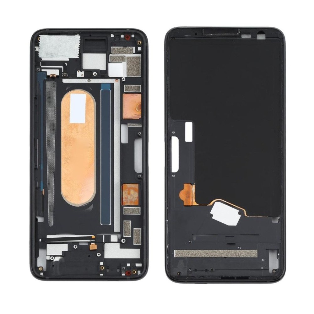 LCD Frame Middle Chassis for Asus ROG Phone 3 - Black by Maxbhi.com
