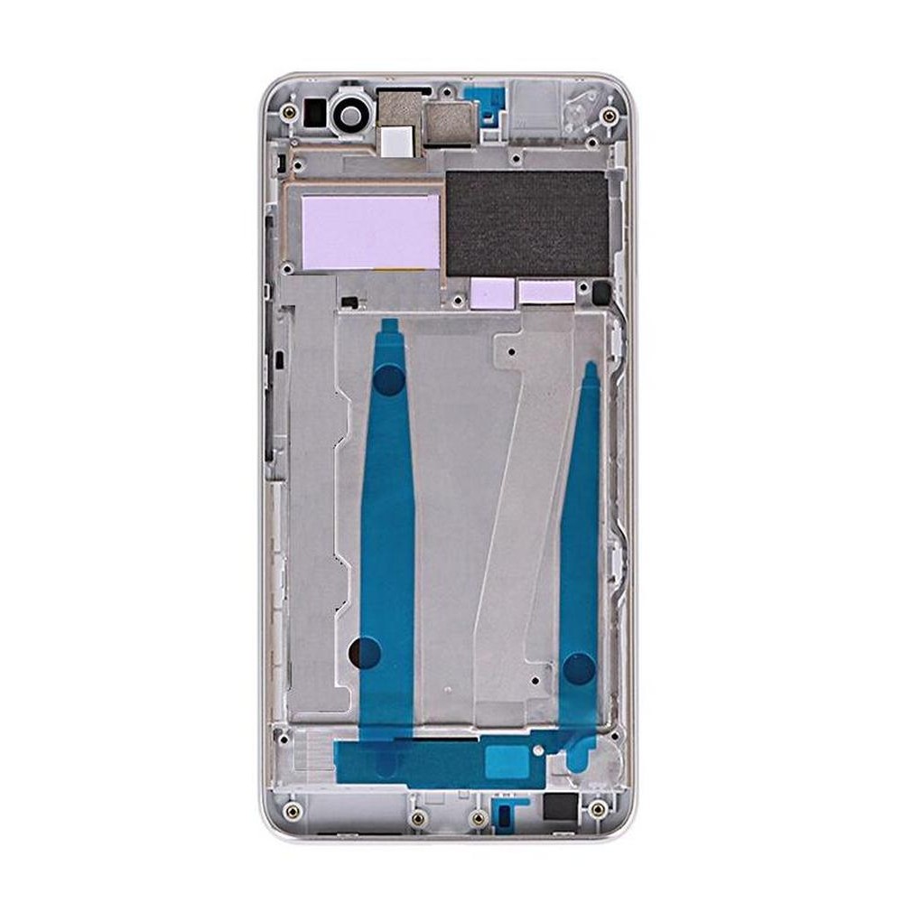Lcd Frame Middle Chassis For Lenovo Vibe S1 Lite White By Maxbhi Com