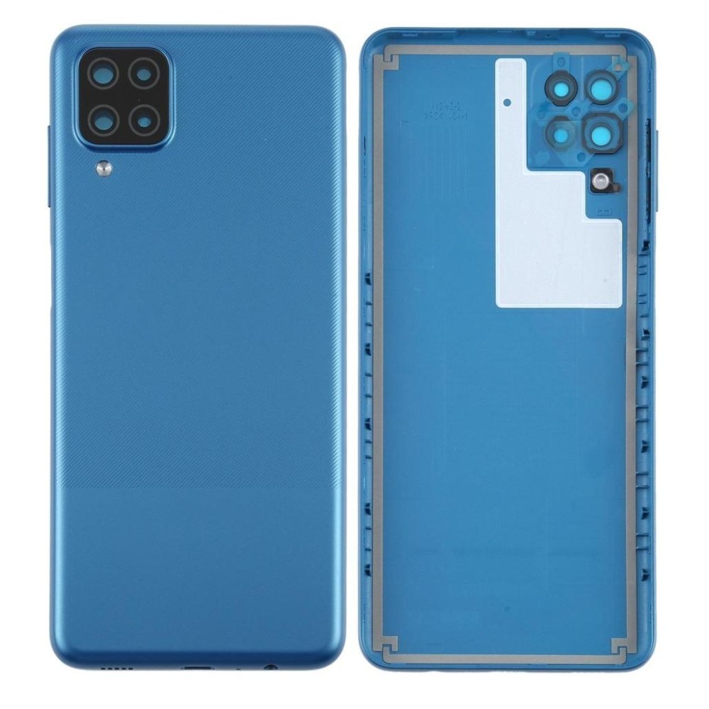Back Panel Cover for Samsung Galaxy A12 - Blue - Maxbhi.com