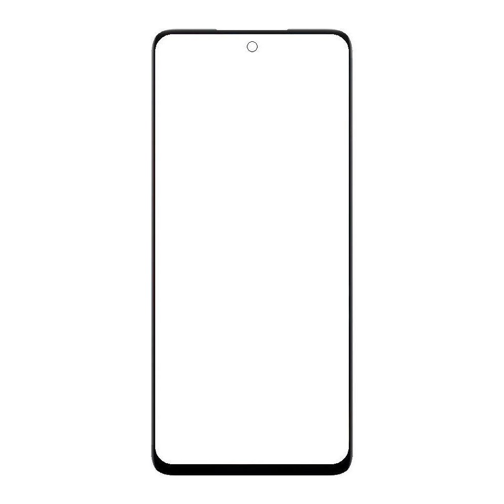 Replacement Front Glass for Xiaomi Poco M3 Pro 5G - Black by Maxbhi.com