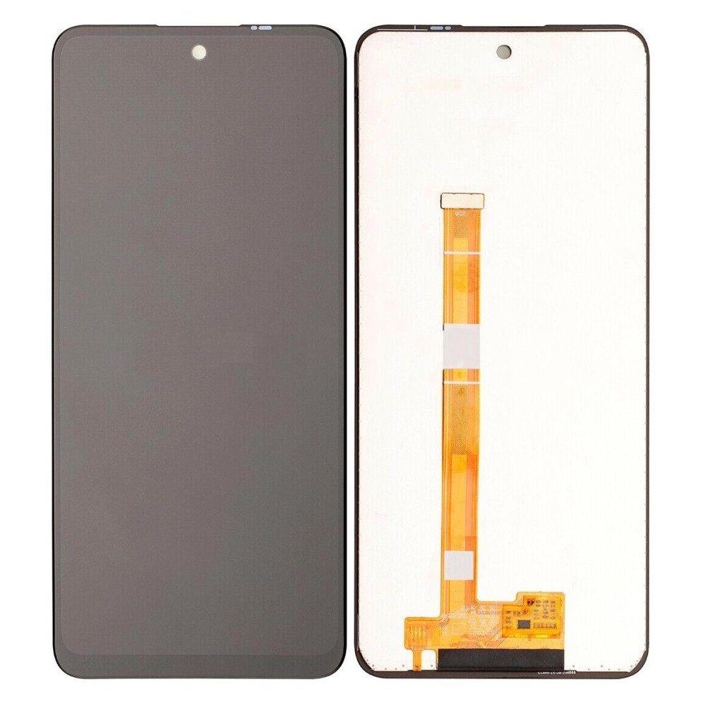 LCD with Touch Screen for LG K42 Blue by