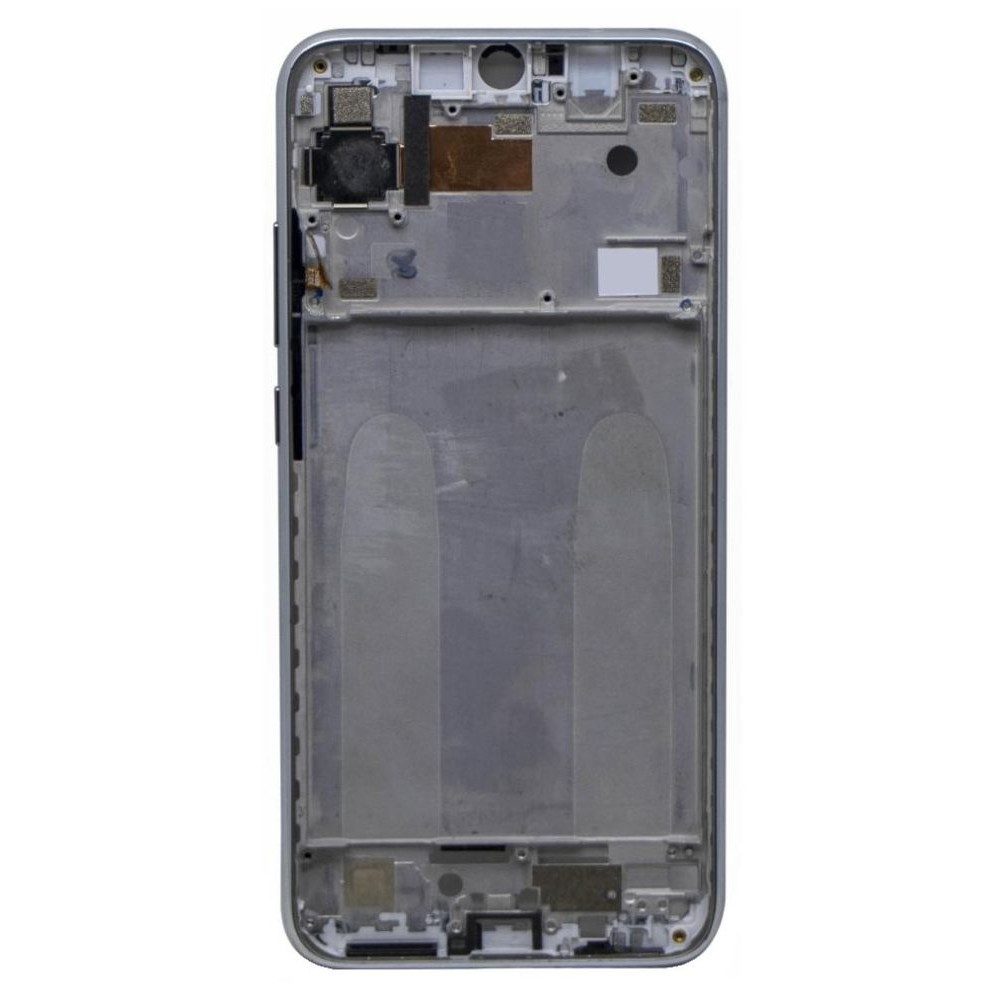 LCD Frame Middle Chassis for Xiaomi Redmi Note 7 - White by Maxbhi.com