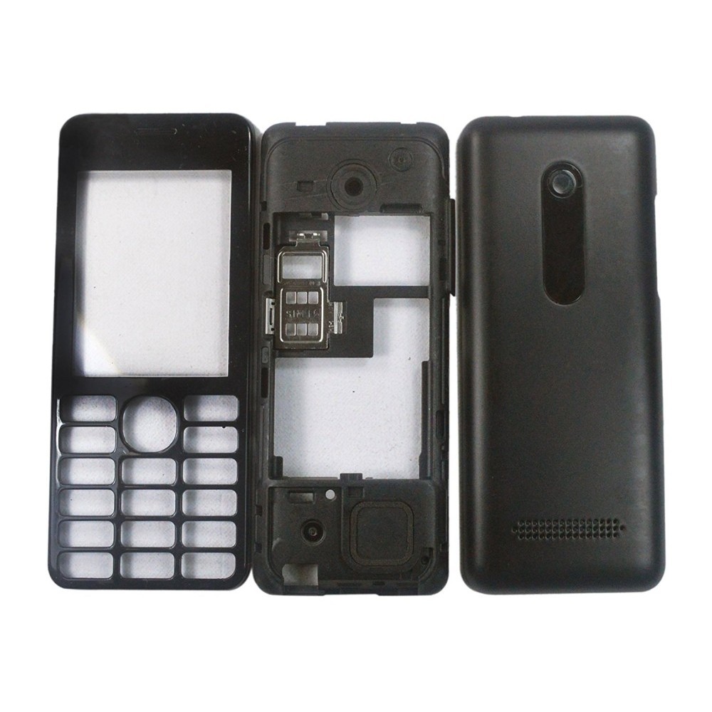 full body housing for nokia 206 dual sim rm 872 black