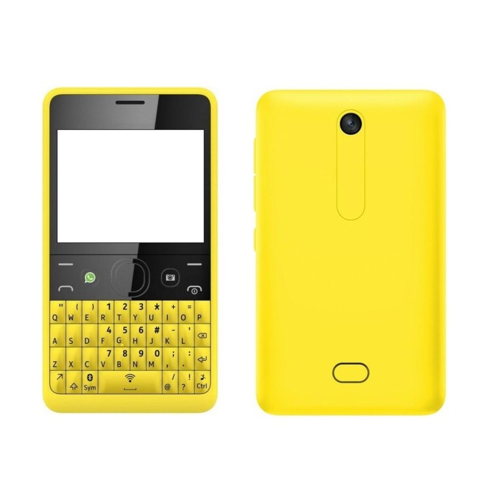 full body housing for nokia asha 210 dual sim yellow