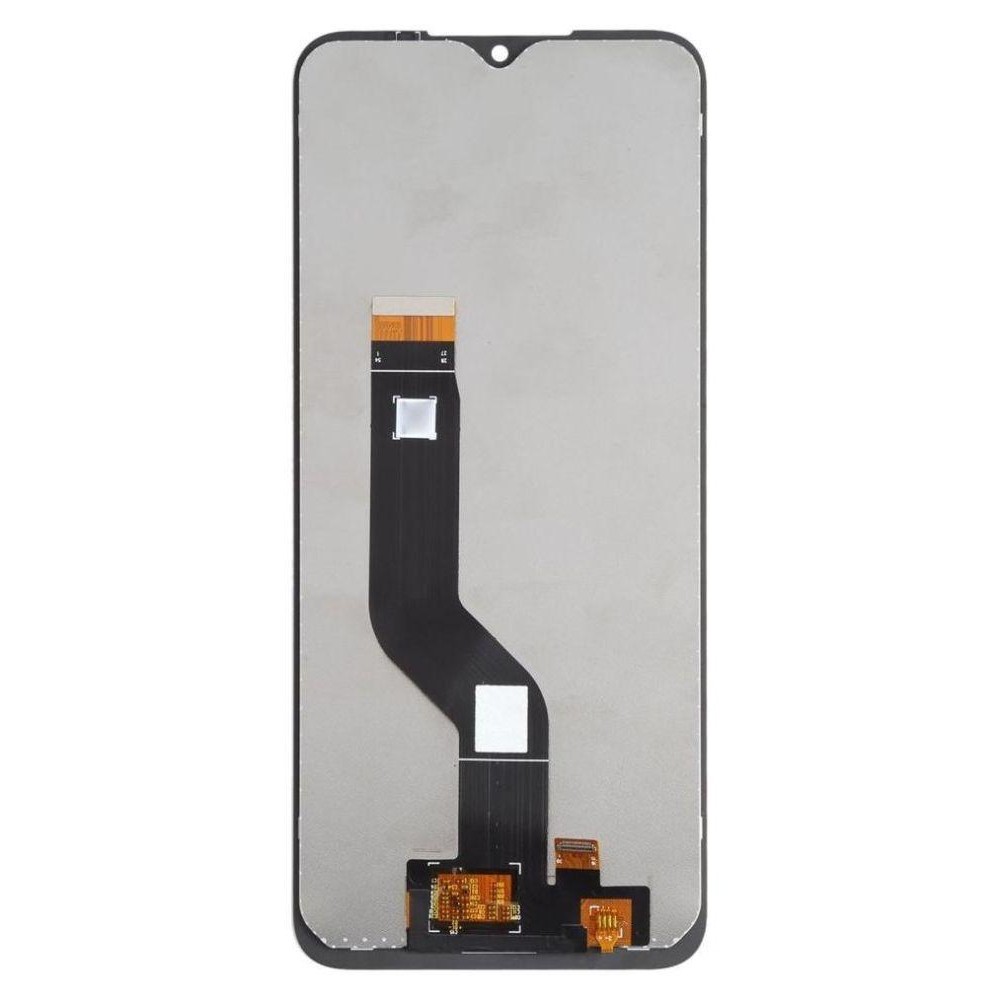 Custodia Peluche Coniglio Per Nokia G50 5G - Cover Morbida Con Orecchie E Cristalli, Protezione Antiurto, Bianco Grigio