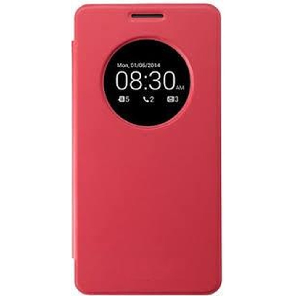 Flip Cover For Asus Zenfone 6 32gb Red By Maxbhi Com