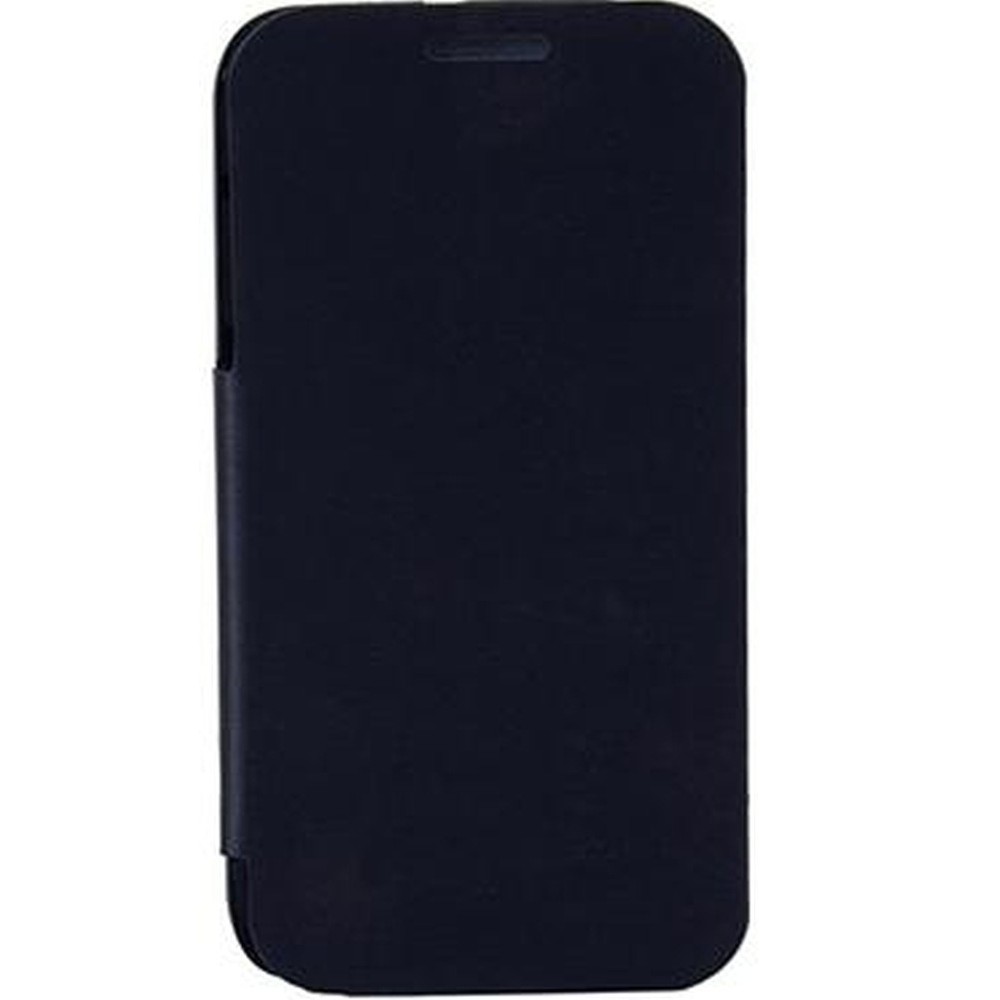 Flip Cover for Karbonn A35 - Black by Maxbhi.com