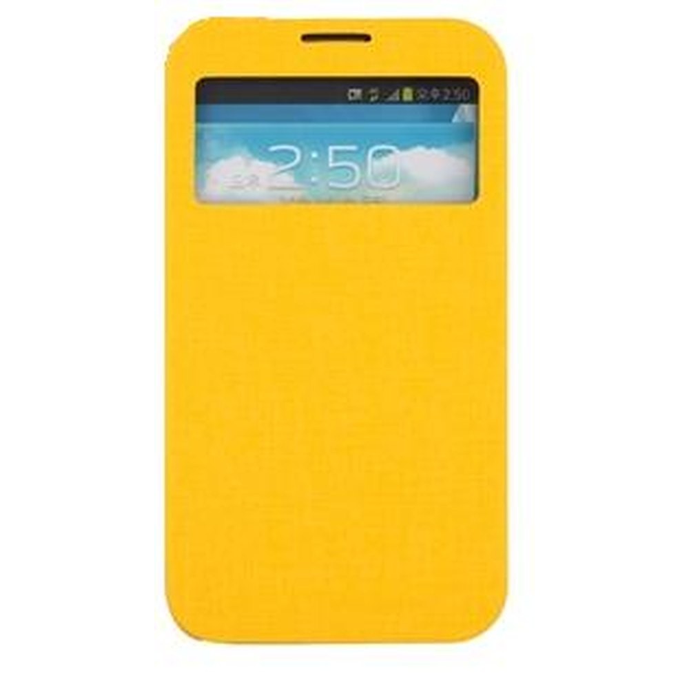 Flip Cover For Samsung Galaxy Note 3 Neo 3g Sm N750 Yellow Maxbhi Com