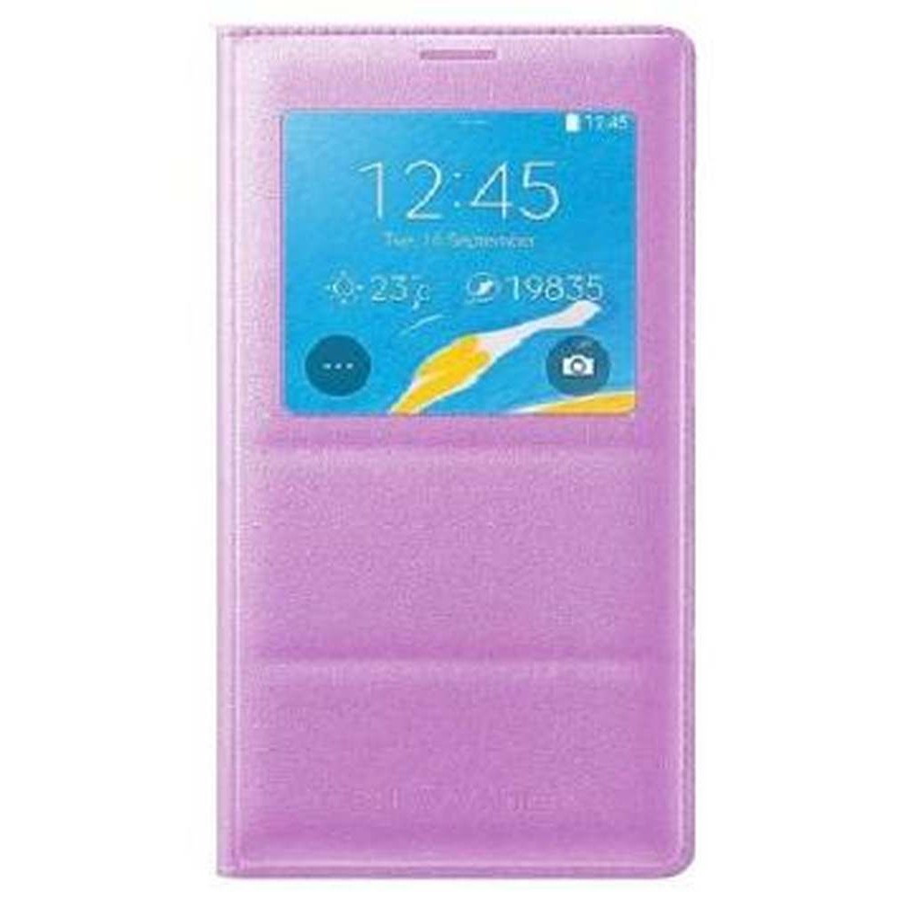 Flip Cover for Samsung Galaxy Note 4 Duos SMN9100 Pink by
