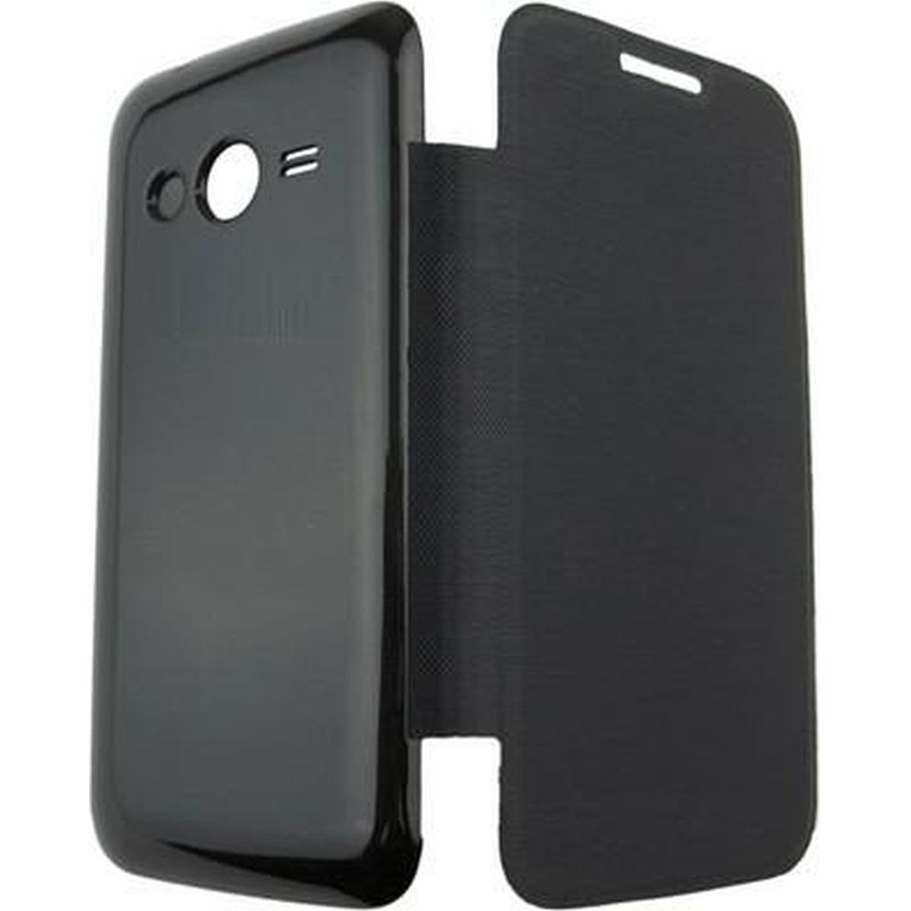 Flip Cover For Samsung Galaxy S Duos 3 Black By Maxbhi Com