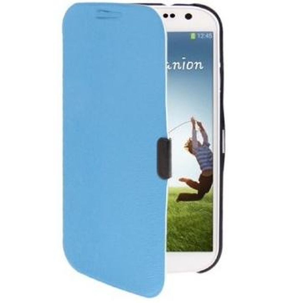 Flip Cover for Samsung Galaxy S4 with LTE Black Rose Gold Side Color